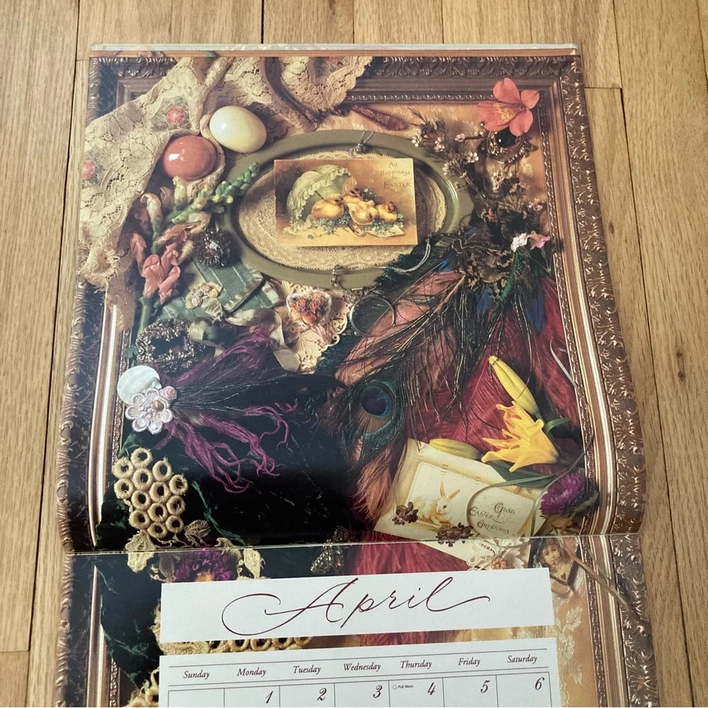 New Vintage Victorian Memories 12x12 Wall Calendar, 1996